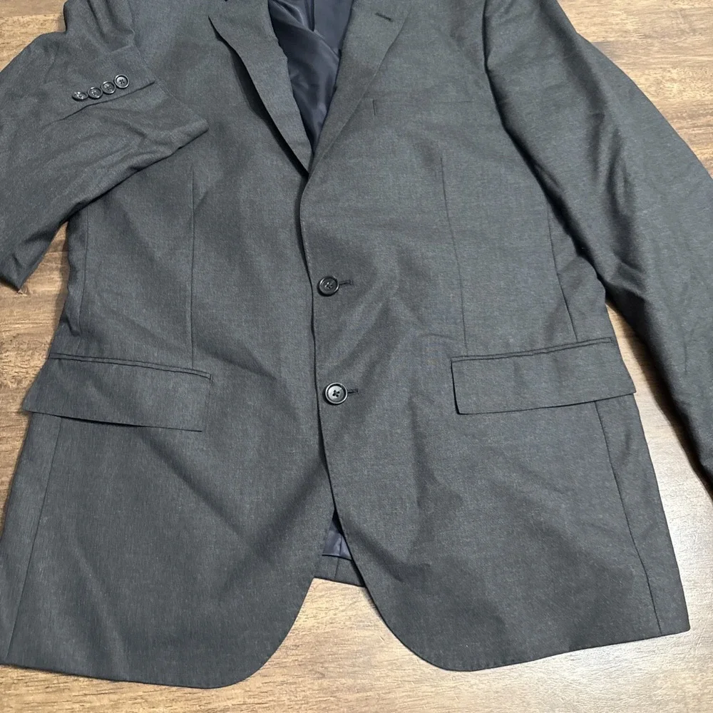 J Crew Ludlow Sport Coat Men's 42R Loro Piana Wool Blazer Charcoal Gray Jacket